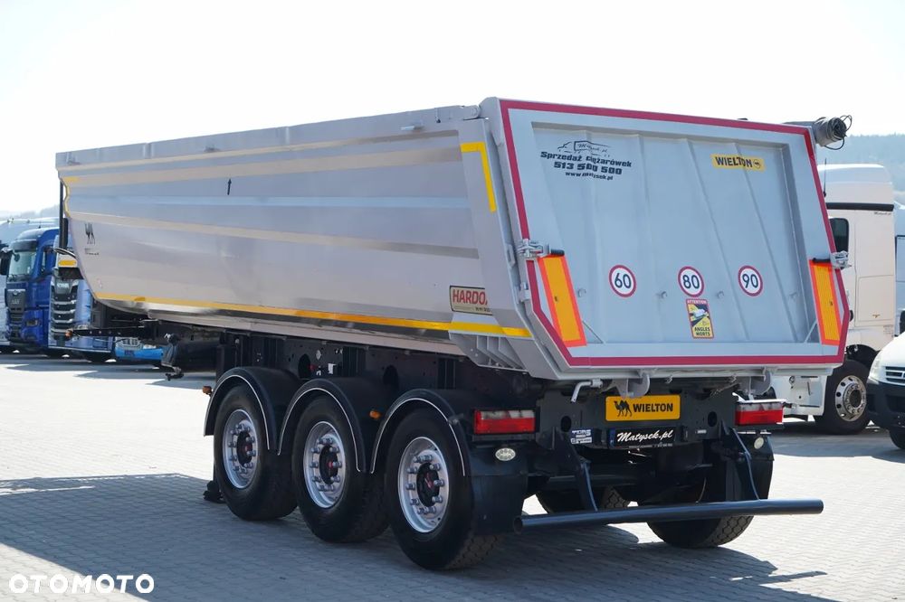 Wielton WYWROTKA / 26 M3  / HARDOX / HP RYNNA / OS PODNOSZONA / SAF - 6