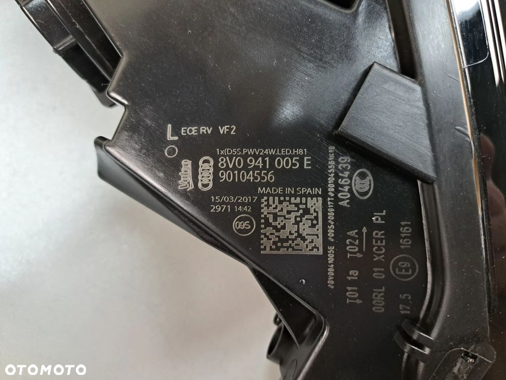 AUDI A3 8V LIFT XENON LEWY PRAWY REFLEKTOR LAMPA KOMPLET - 5