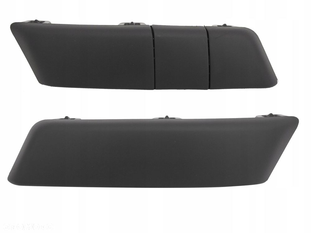 Listwa nakładka czarna L+R kpl zderzak przod Renault Megane III 3 2008-11 - 1