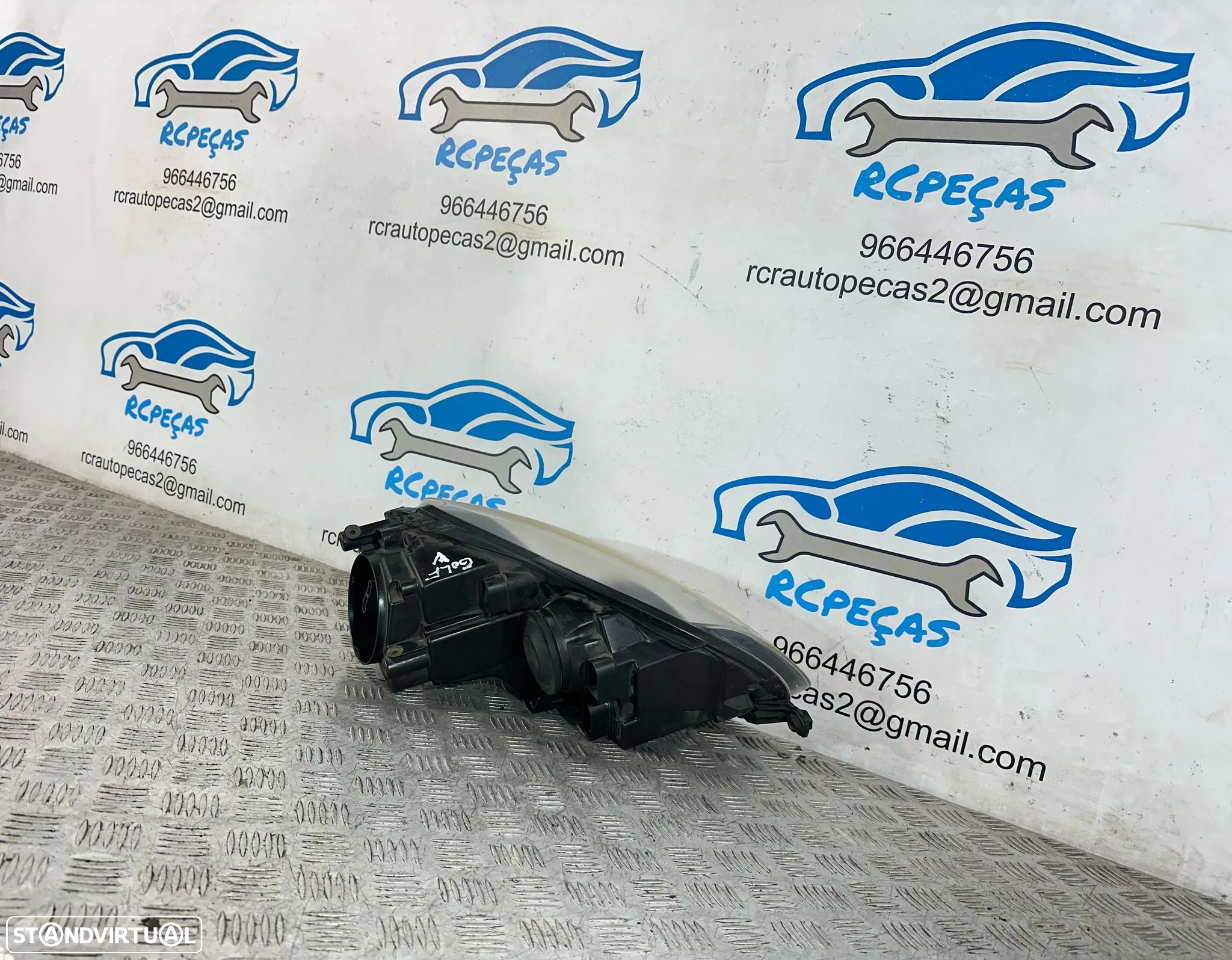 .Otica Farol Esquerda Original Halogénio VW Volkswagen Golf 5 MK5 V Variant Jetta 1K6941005AA 2003 – 2010 - 6