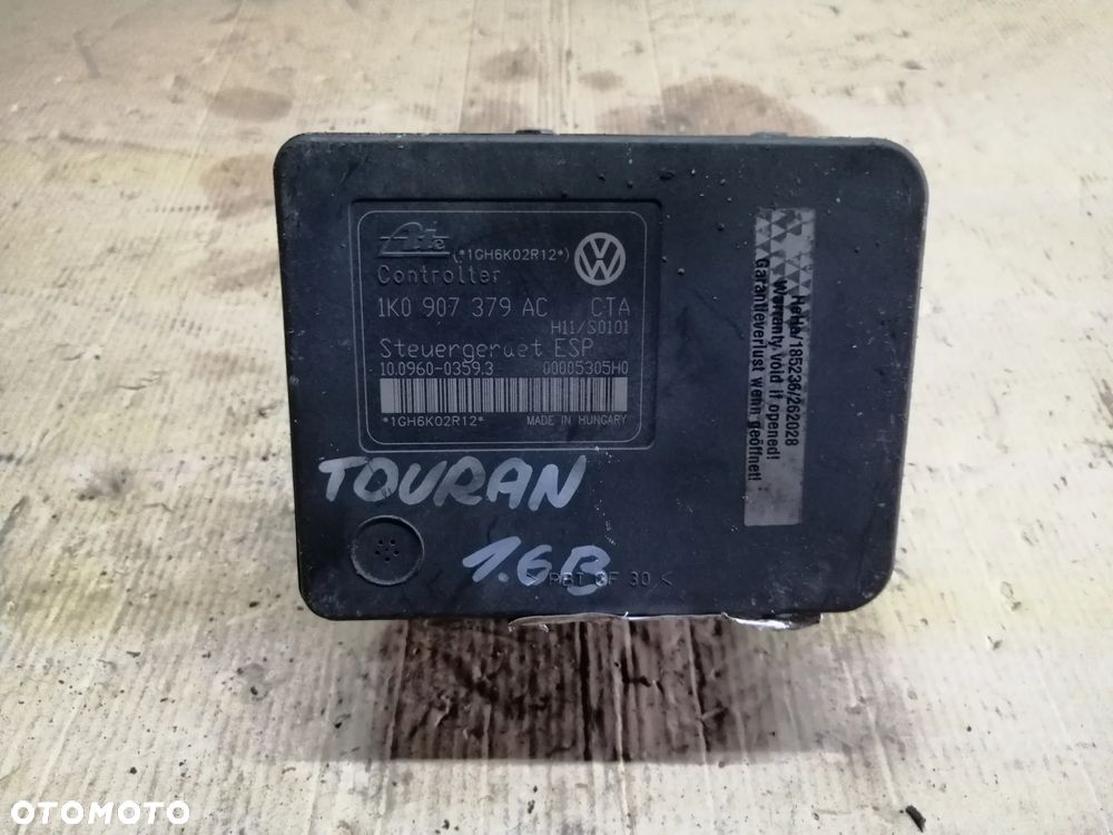 Audi A3 8P Volkswagen Touran pompa hamulcowa abs 1K0614517AE  1K0907379AC plus wtyczka z wiązką - 29