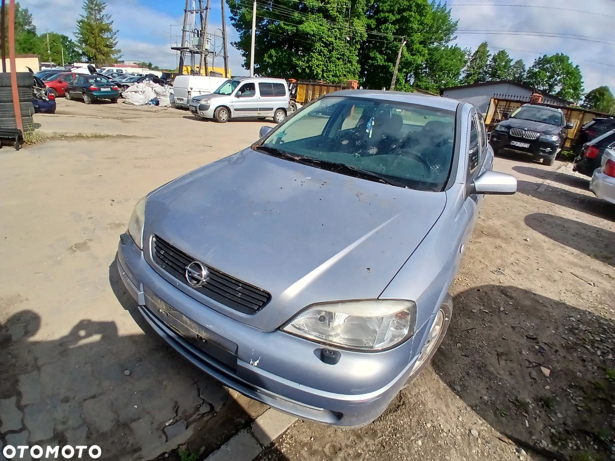 opel astra G II Z151 maska pokrywa silnika klapa bagażnika zderzak lampa reflektor pas przedni stop - 1
