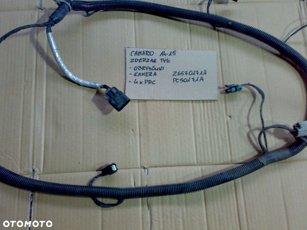 chevrolet camaro 2014 - 2015 lift wiązka instalacja w zderzak tylny 4xpdc - 2