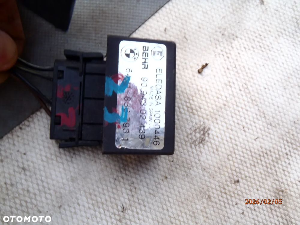 wentylator silniczek dumuchawa nawiew  wiążka klimatyzacja nagrzewnicy zawór bmw z3 e30 wszystkie części do z3 - 14