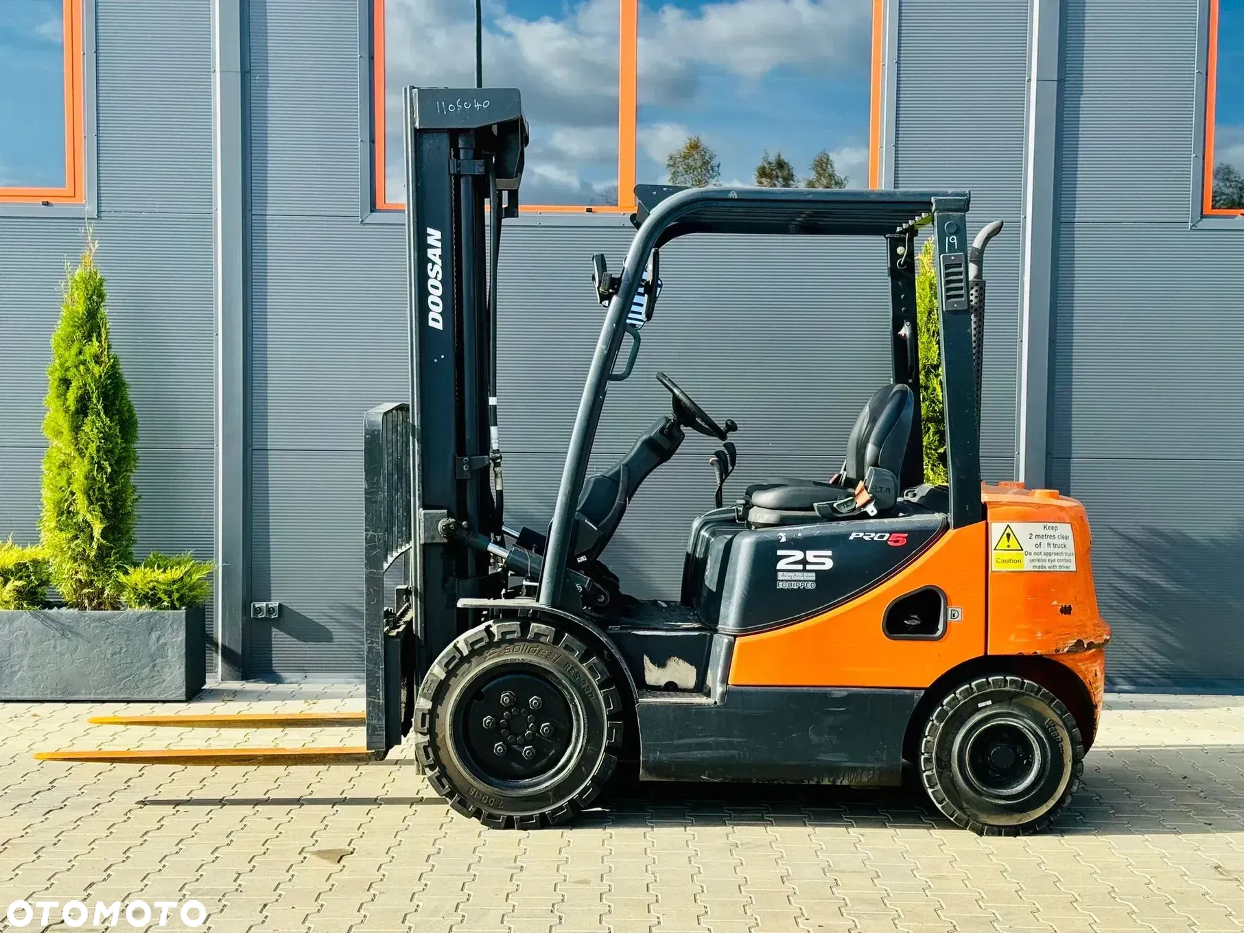 Doosan Doosan Wózek widłowy 2,5 tony Diesel FLT 19 Forklift - 2