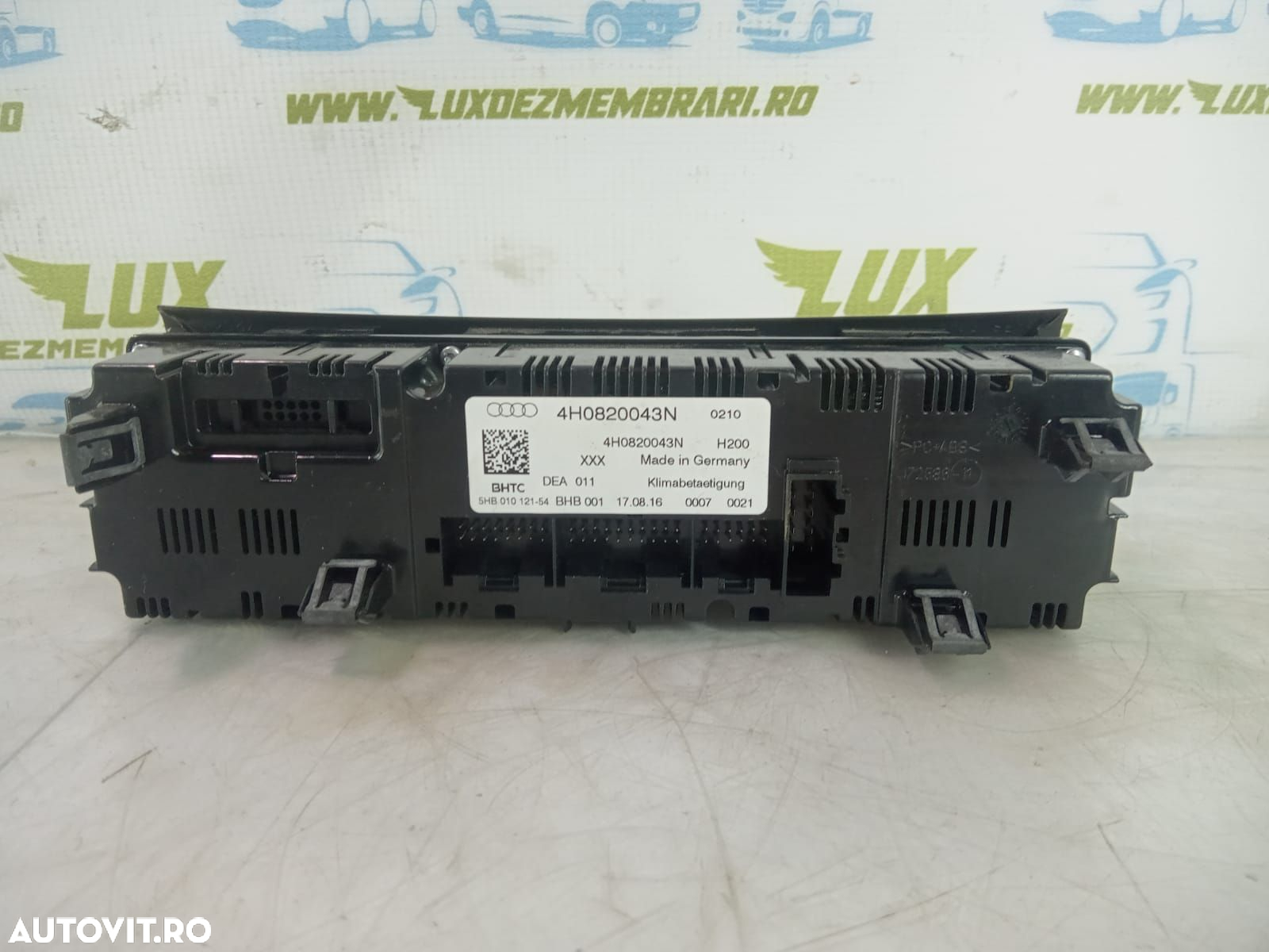 Panou clima 4h0820043n Audi A8 D4/4H (facelift)  [din 2013 pana  2018 - 3