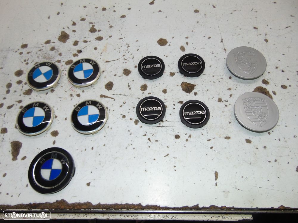 Centros de jante BMW/Mazda/Porsche - 1