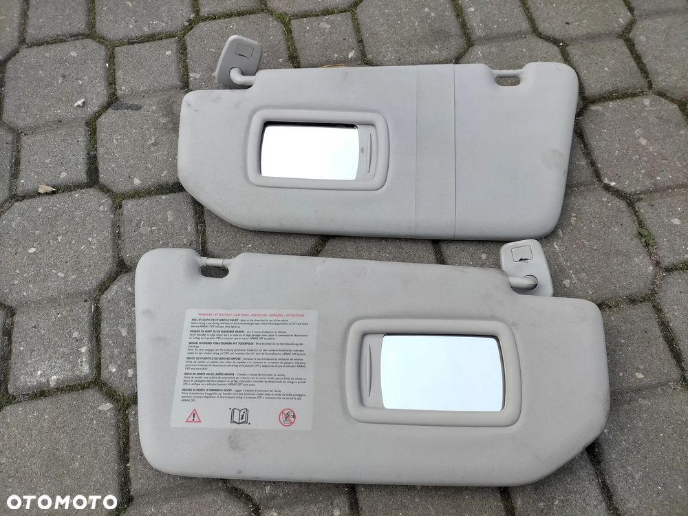 SŁONECZNIK DASZEK osłona przeciwsłoneczna LEWA PRAWA RENAULT SCENIC III - 2