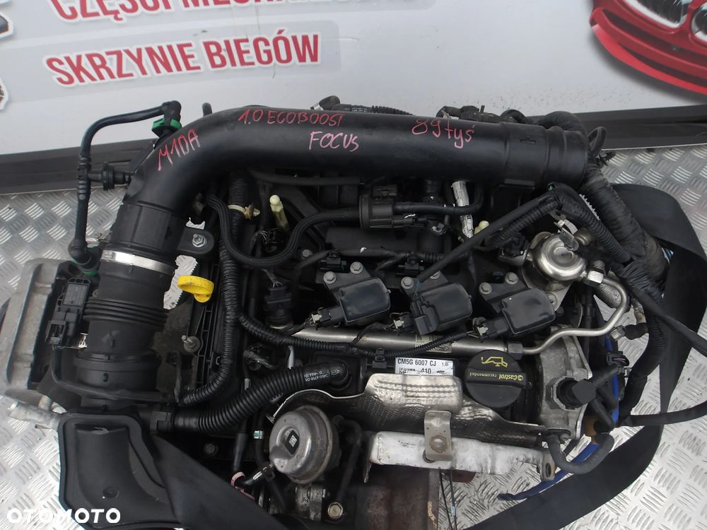 SILNIK KOMPLETNY FORD FOCUS 1.0 ECOBOOST M1DA 89 TYS - 2
