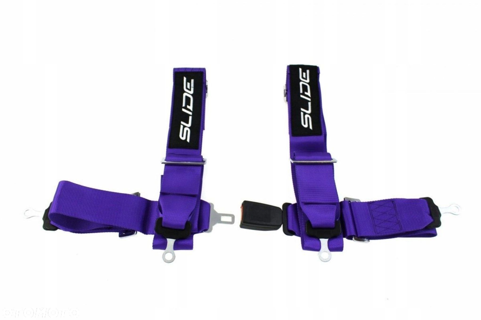 Pasy sportowe SLIDE 4p 3" Purple fioletowe - 1