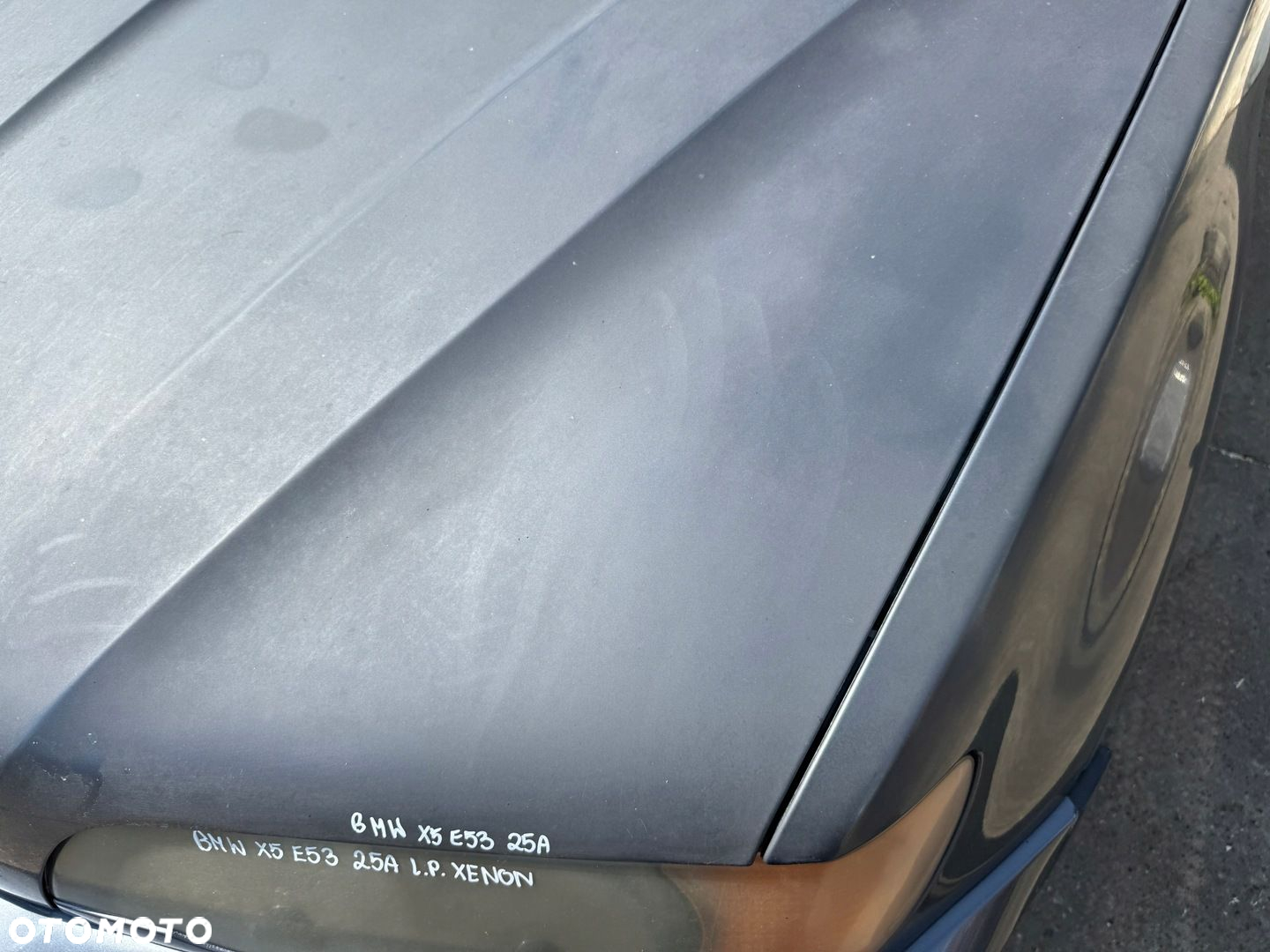 BMW X5 E53 MASKA POKRYWA SILNIKA 400 - 12