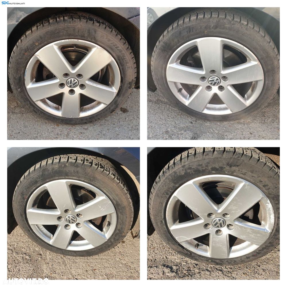 Set 4 Jante Roti Aliaj 235 45 17 R17 Volkswagen Golf 5 2004 - 2008 [K2098] - 1