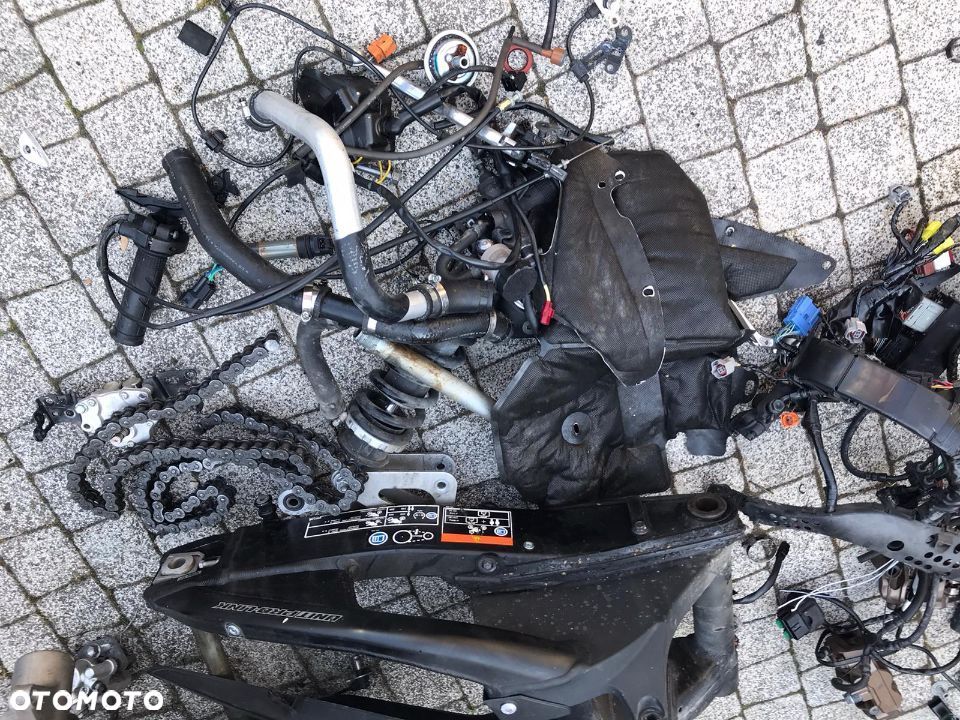 Honda CBR 1000 RR  SC59 rama   amortyzator  nakładka pług dolny - 6