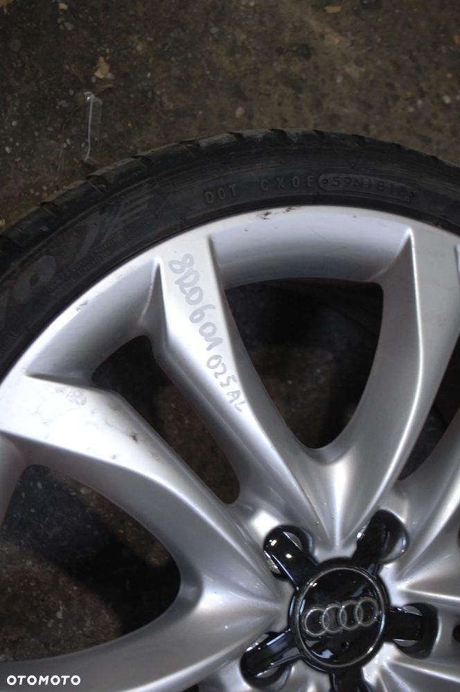 KOŁA FELGI ALUMINIOWE 8R0601025AL 5X112 ET37 7J 225/35R19 OPONY ZIMOWE AUDI A4 B8 A8 A3 A5 - 7