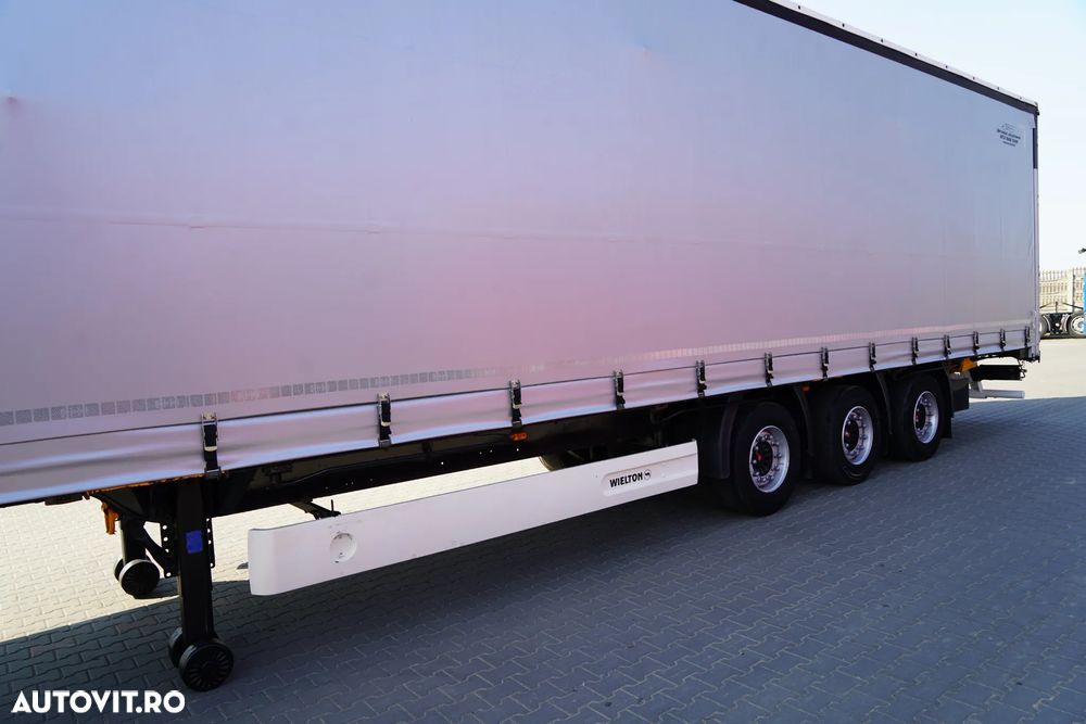 Wielton CORTINĂ WIELTON / MEGA / SISTEM BDE - STALPINI CULISANTI / AXE SAF / LOW DECK - 10