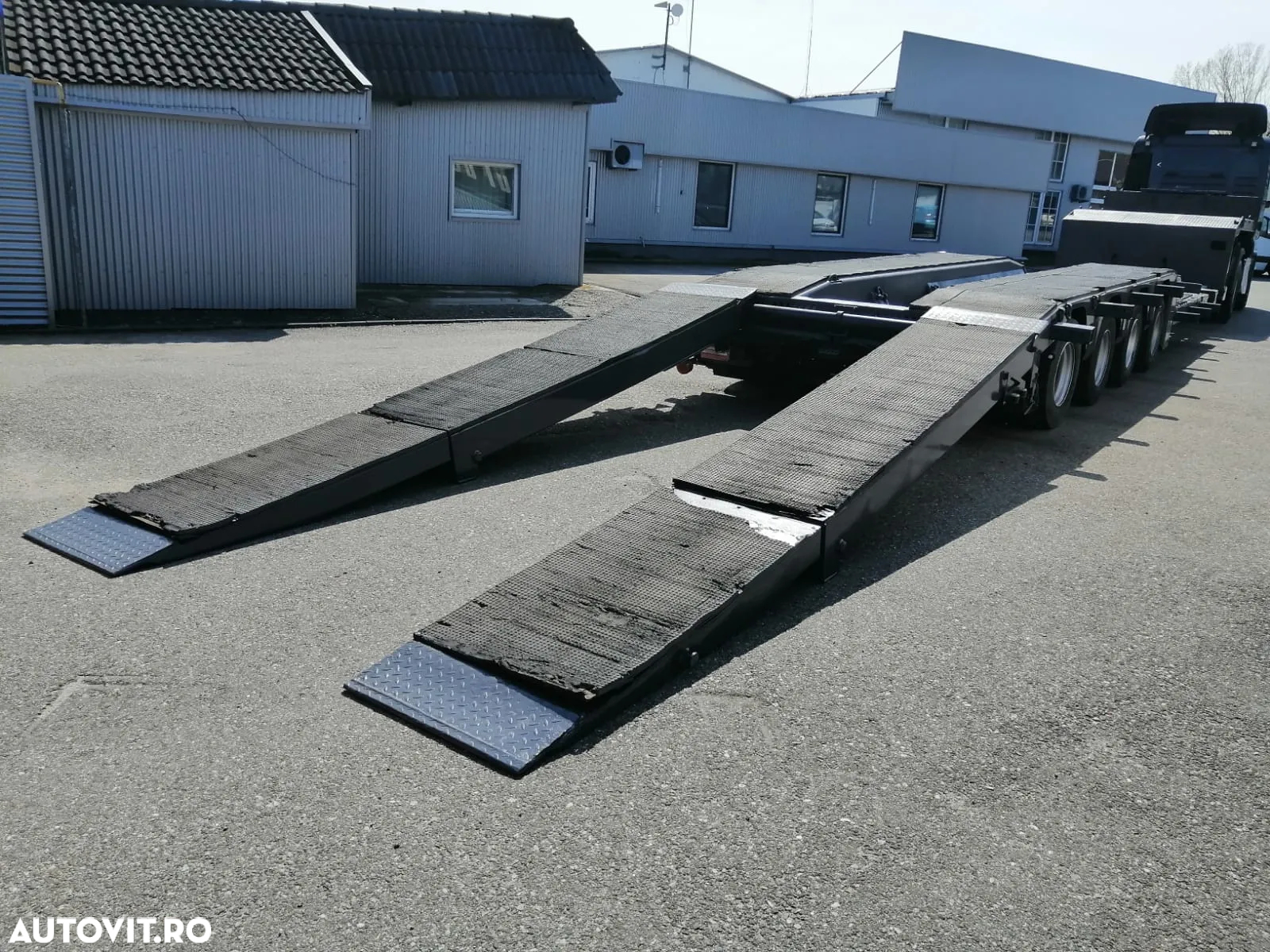 MAN Rata Leasing 813 Eur Cap Tractor MAN 18.460 TGX 4X4 +Trailer Langendorf, 4 Axe, 59 tone - 29