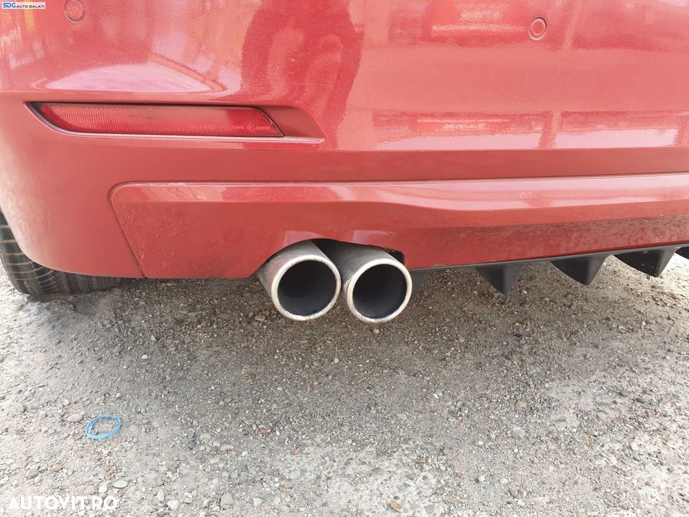 Bara Spoiler Spate cu Locas Senzori Parcare BMW Seria 3 F30 Sedan Berlina NFL Non Facelift 2011 - 2014 Culoare A75 Melbourne Red Metallic [K1132] - 4