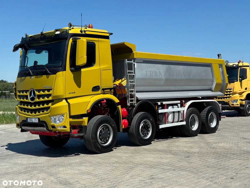 Mercedes-Benz AROCS 4148 Mulda MEILLER CARNEHL Kipper  8x6 idealny stan - 2