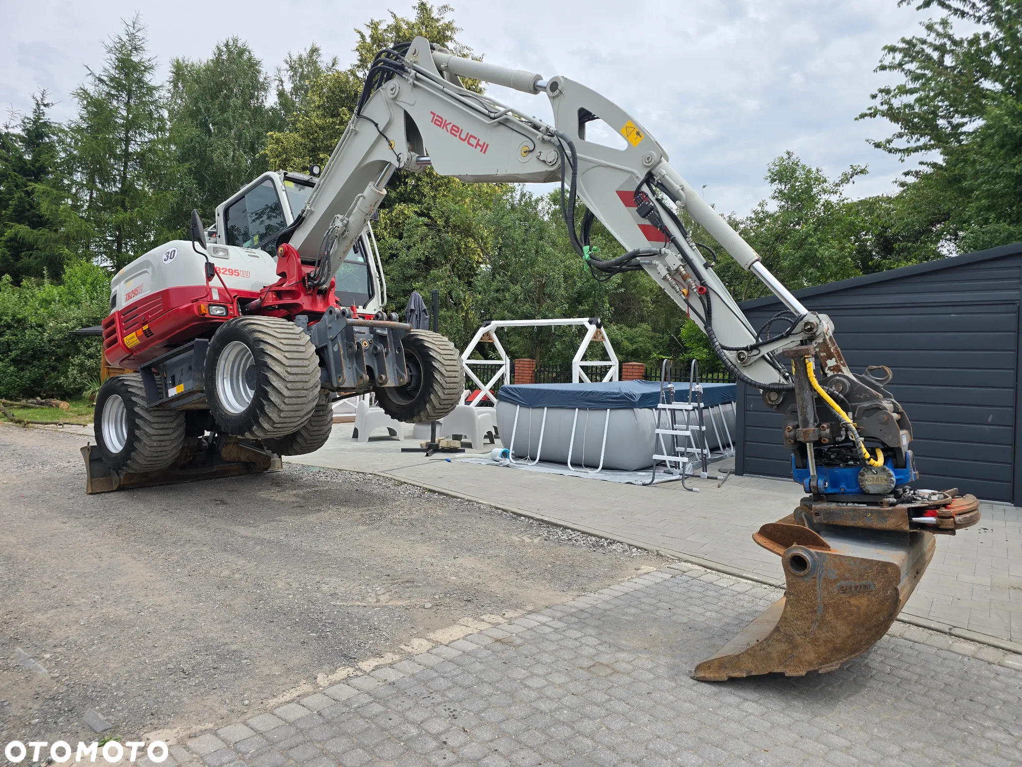 Takeuchi TB 295W Roto+Szczypce Szwecja - 12