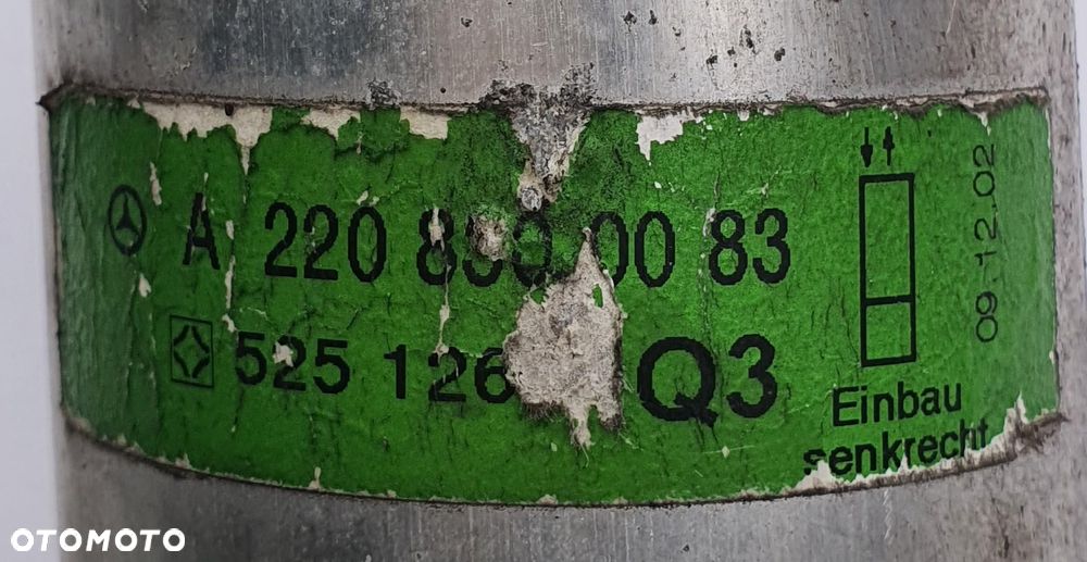 SKRAPLACZ OSUSZACZ KLIMATYZACJI MERCEDES W220 A2208300083 - 3