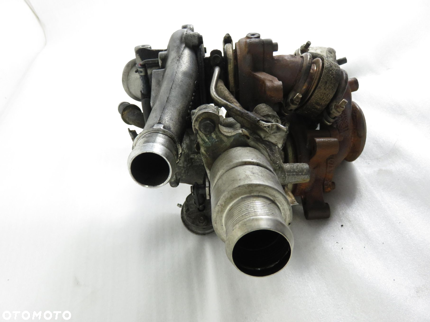 TURBOSPRĘŻARKA BITURBO PEUGEOT 407 2.2 HDi 9681885680 GT14462 GT12382 - 3