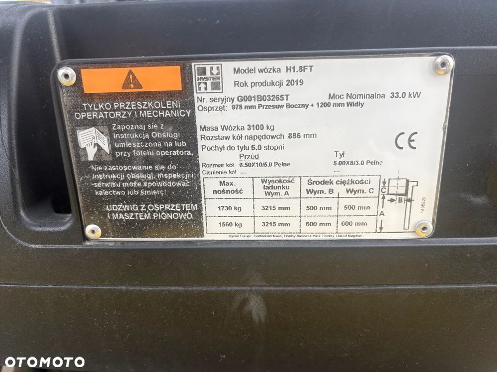 Hyster H 2,5FT - 12