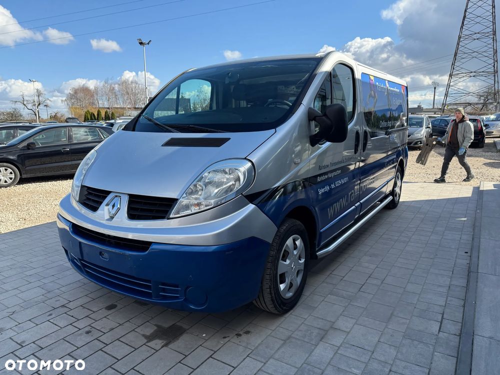 Renault Trafic 2.0 dCi Long 2x Boczne drzwi Klimatyzacja Elektryczne Szyby Gwarancja - 9