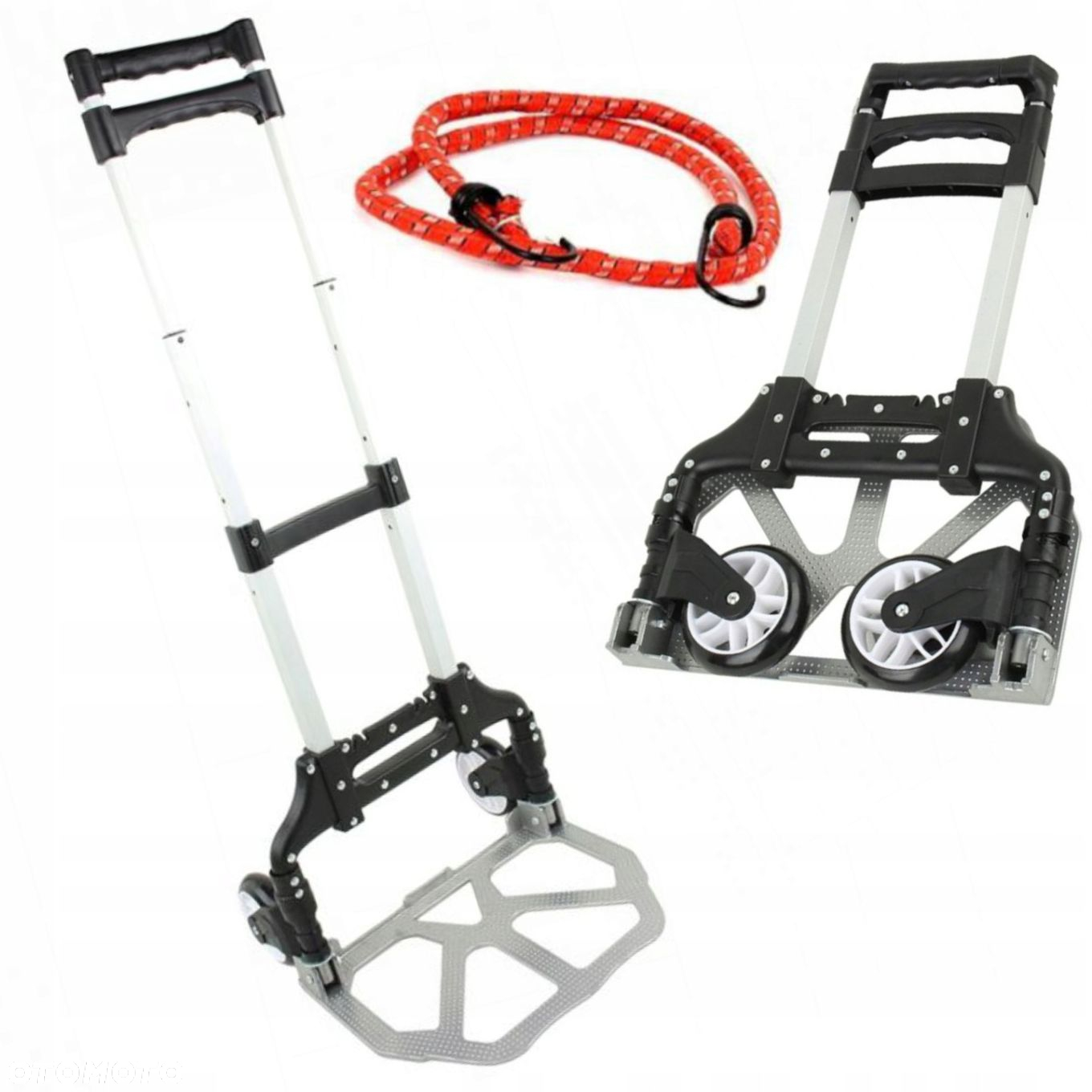 KRAFTDELE WÓZEK TRANSPORTOWY SKŁADANY ALUMINIOWY UDŹWIG DO 80KG KD3015 - 8