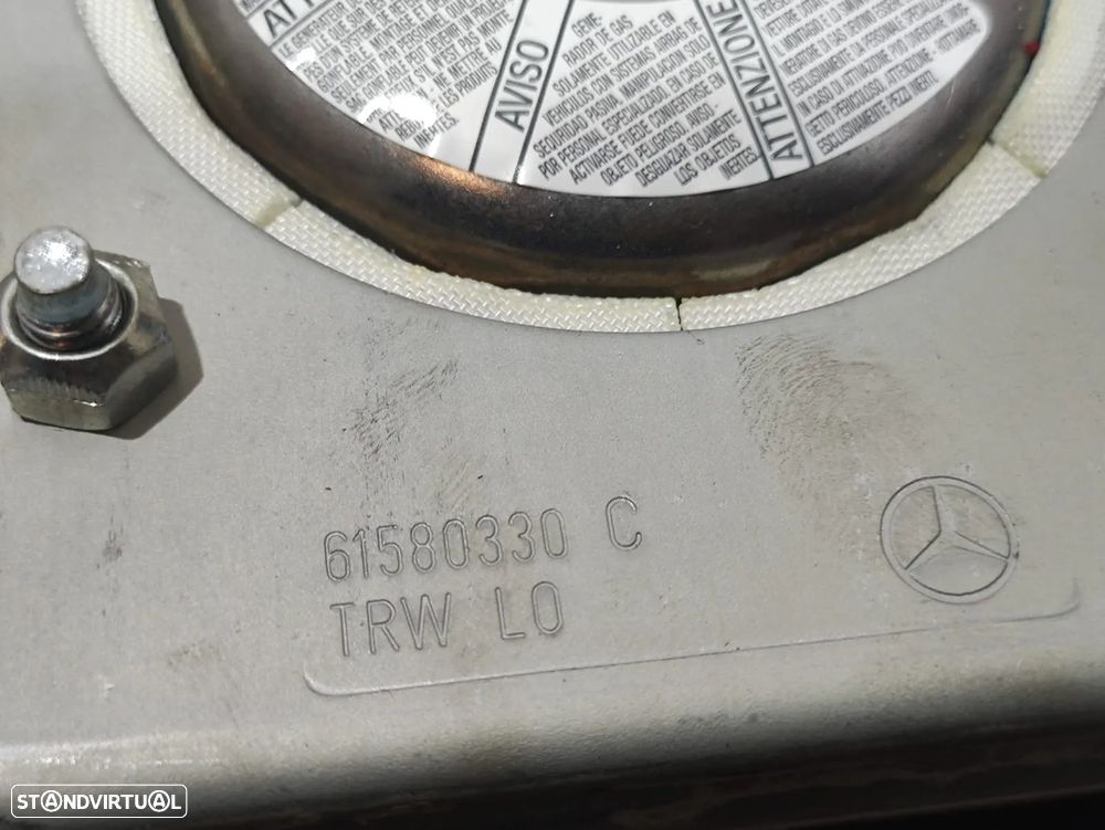 Volante Completo Pele Mercedes Benz Class S W221 Comandos Multifunções - 8