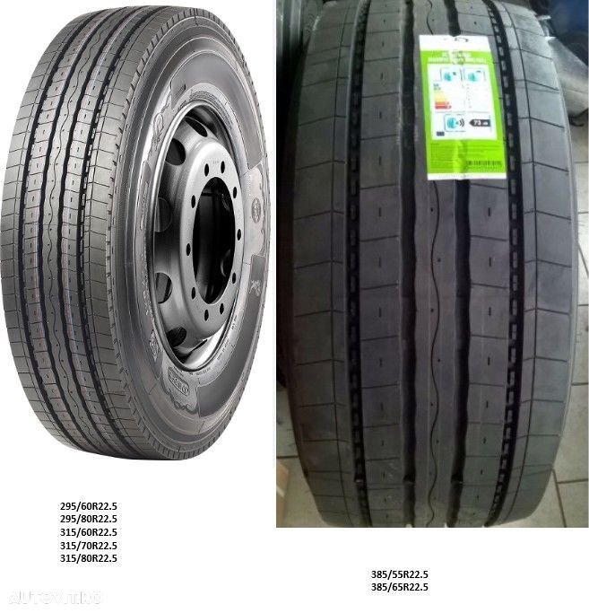 Anvelope noi 295/60R225 150/147L HubTrac Regional S11 - 1