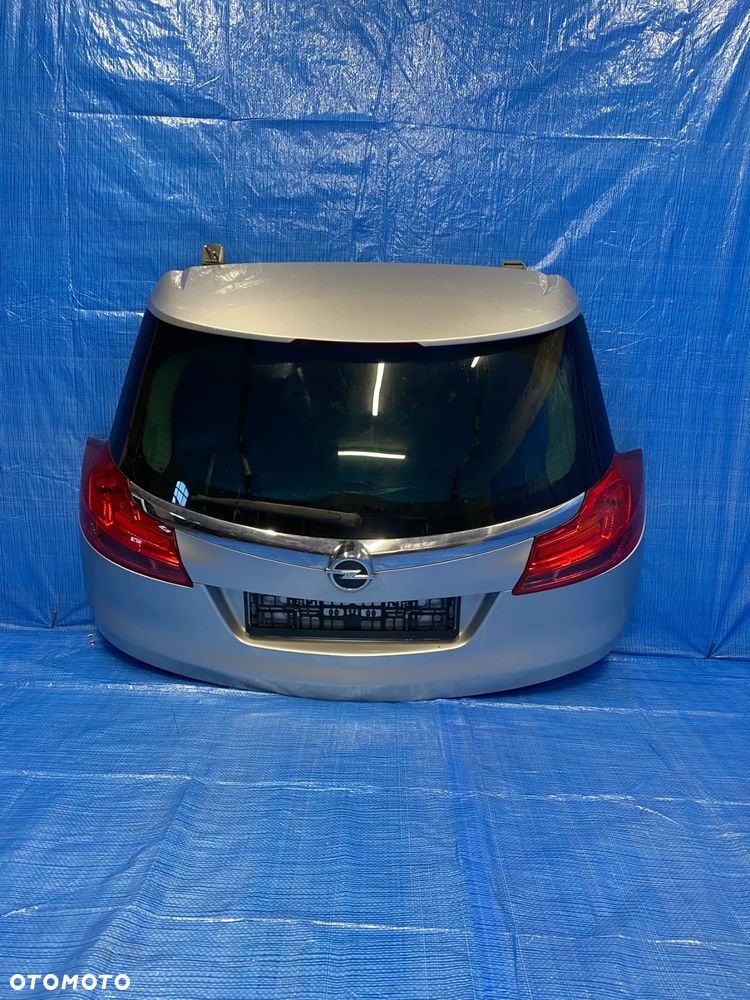 KLAPA TYŁ BAGAŻNIKA OPEL INSIGNIA A KOMBI SREBRNY Z176 EUROPA - 1