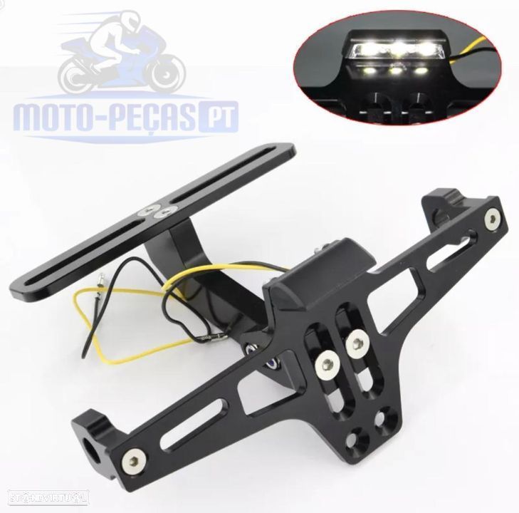Suporte matrícula universal Honda CBR suzuki Gsxr kawasaki Ninja R1 r6 - 1
