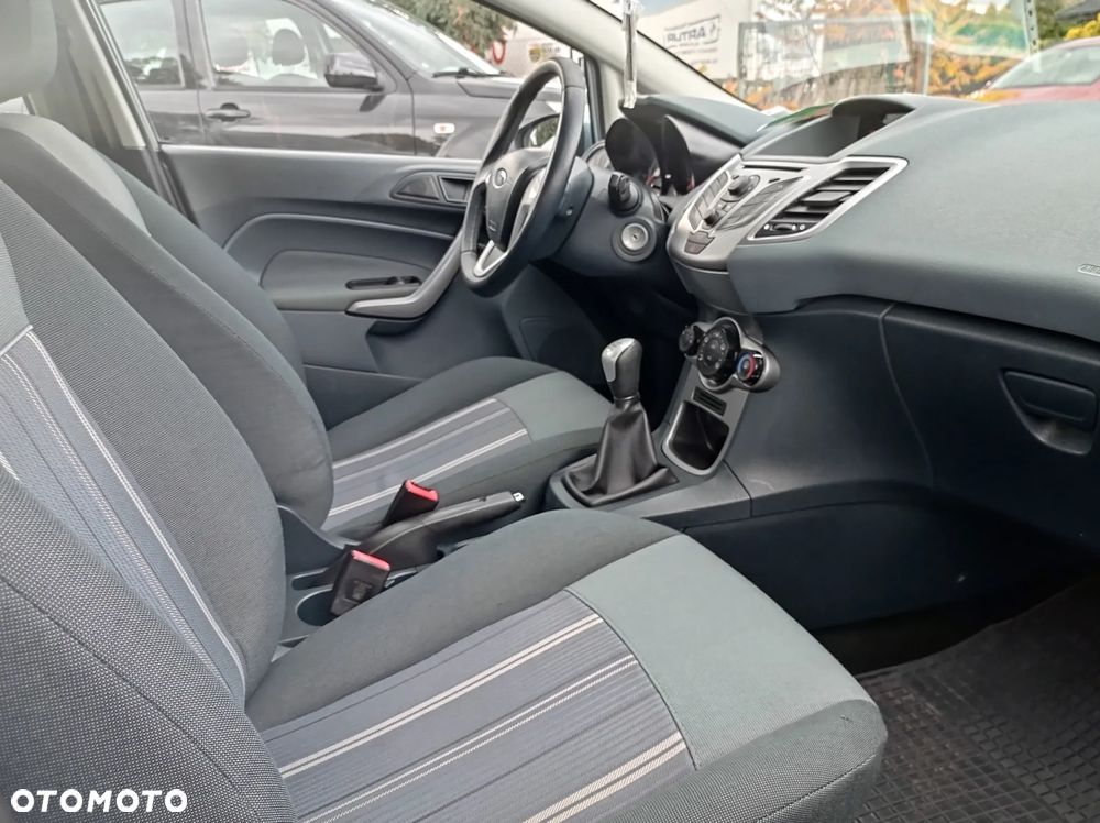 2010 FORD FIESTA MK7 1,25 16V R4 BENZ 82PS 5DRZWI KLIMA ALU SERW PODLPG ZAREJ+OPŁ PL - 12