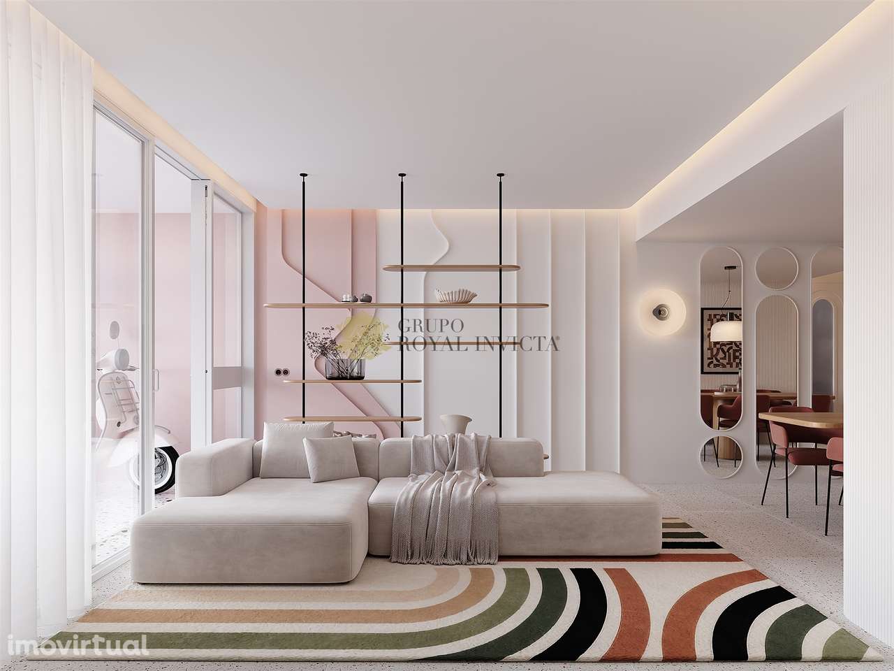 Apartamento T2 totalmente remodelado em Lordelo do Ouro. - Grande imagem: 2/20