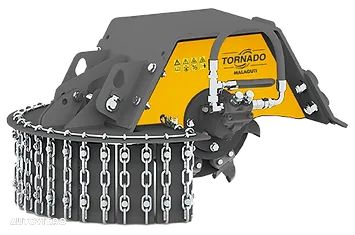 Freza de cioate pentru excavator model Tornado Malaguti - 2