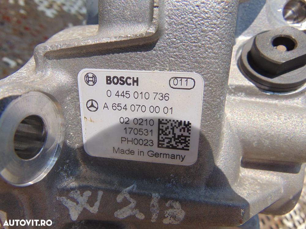 Pompa inalta Presiune Mercedes W213 W205 motor 2.0cdi cod a6540700001 - 1