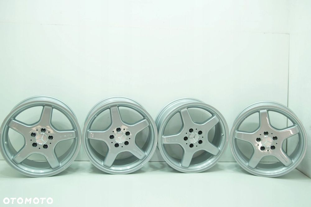 KOMPLET FELG FELGI 18 AMG RONAL MERCEDES SL R230 CL W215 ORYGINAŁ - 1
