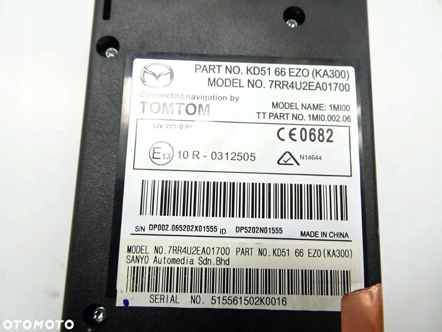 Moduł sterownik nawigacji TOMTOM Mazda CX-5 12-17r., - 5