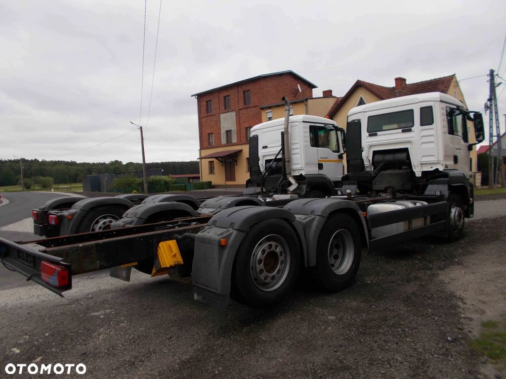 MAN TGS Rama Do Zabudowy // MANUAL // Krótki Rozstaw Osi 420cm // Długa rama 700cm // Pod Autolaweta HDS // 6x2 Oś skrętna - 4