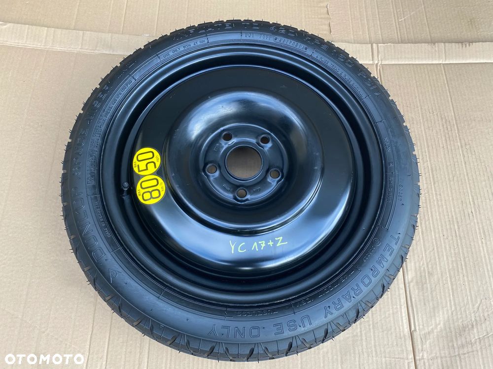 Koło dojazdowe 17 TOYOTA YARIS CROSS + ZESTAW szybka wysyłka - 4