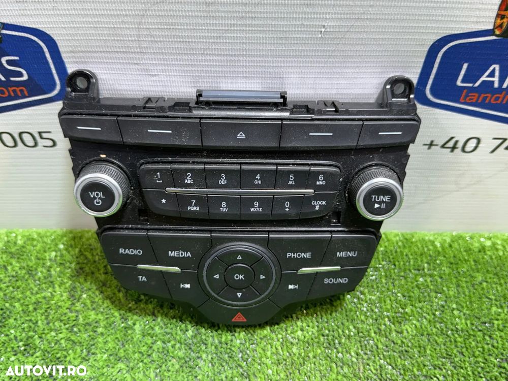 PANOU COMANDA CLIMA / AC / AUDIO FORD FOCUS MK3 2015 1.0 BENZINA COD OEM F1ET-18K811-BC / 2149918 / HATCHBACK 2014-2019 - 2
