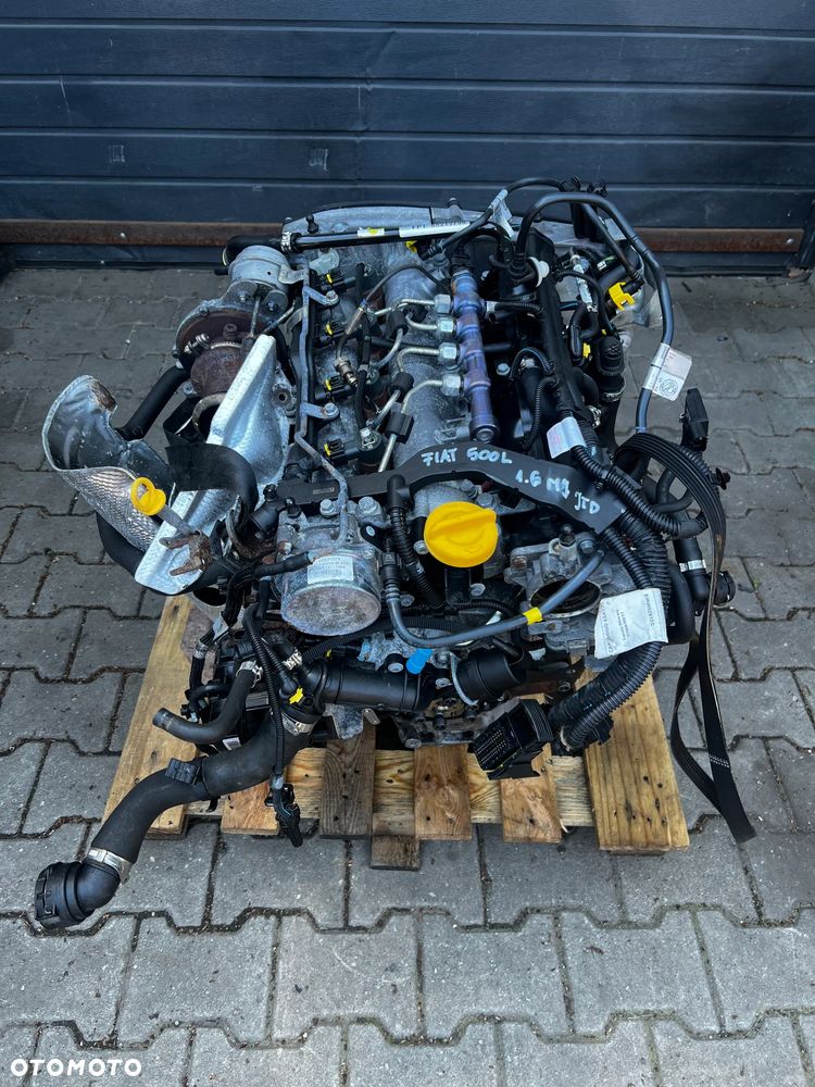 Silnik Kompletny Fiat 500L 1.6 MJ JTD 199b5000 Eur5 SKRZYNIA BIEGÓW 1,6 MJ 55236747 - 1