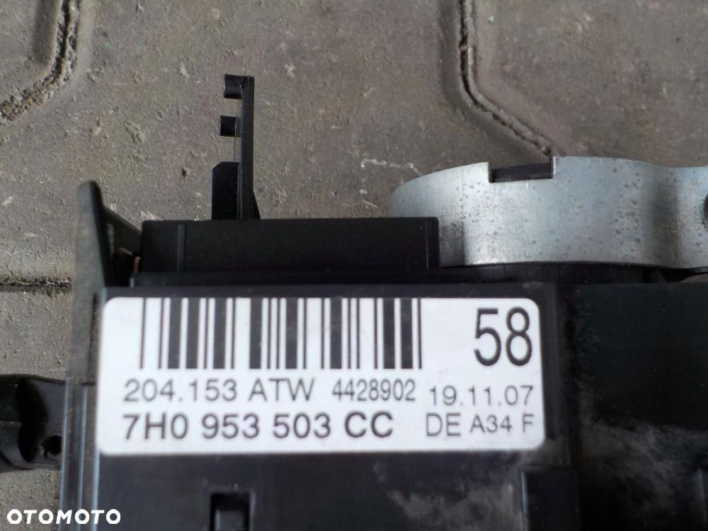 VW T5 LIFT WŁĄCZNIK KIERUNKOWSKAZÓW WYCIERACZEK ROGAL 6Q0953503CC - 4