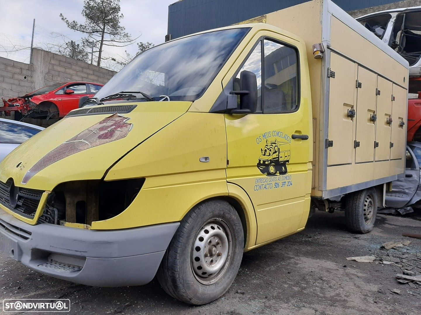 Mercedes Sprinter 308 CDI com Caixa de frio de 2006 disponível para peças - 6