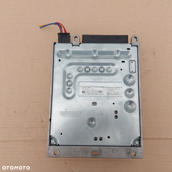 WZMACNIACZ HARMAN BECKER MODUL RADIA MERCEDES C W204 E W207 CLS W218 ORYGINAL DEMONTAZ 2189009403 2129008629 - 3