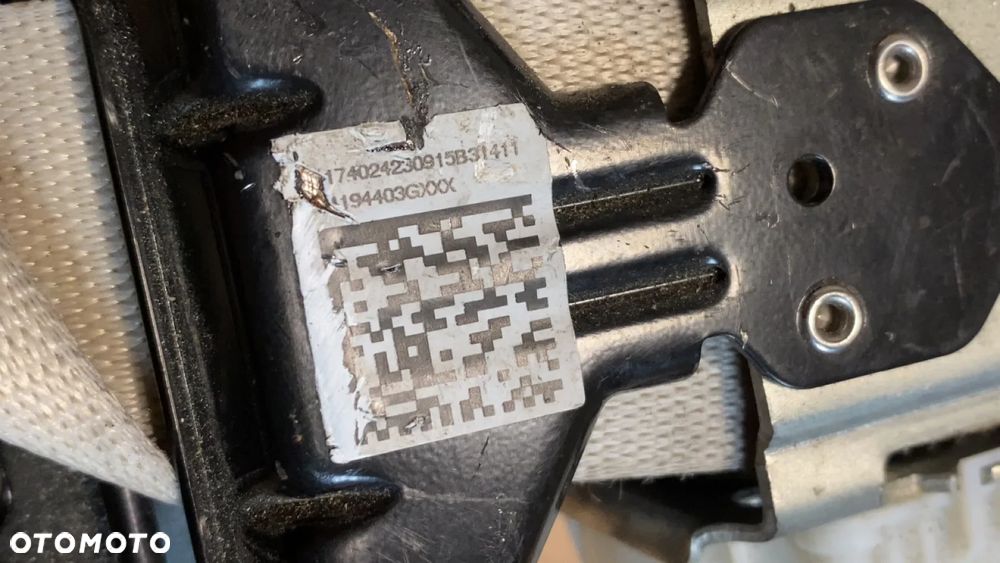 PAS BEZPIECZEŃSTWA PRZEDNI LEWY BMW G11 G12 7402423 34168736D - 6