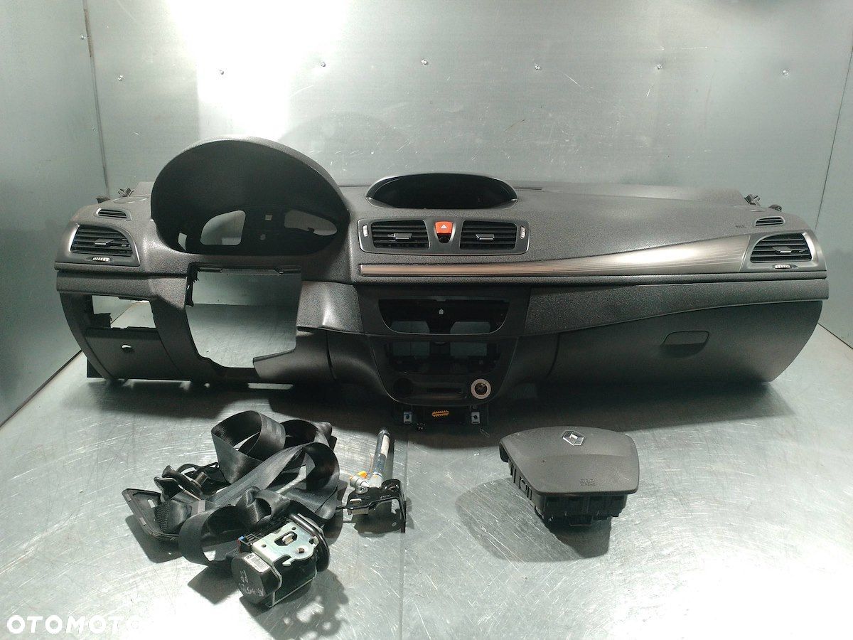 DESKA ROZDZIELCZA,KONSOLA PODUSZKI PASY RENAULT MEGANE III ( 08-16 ) - 1