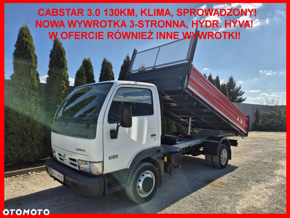 Nissan CABSTAR 3.0 130KM/Wywrotka 3-stronna/ - 3