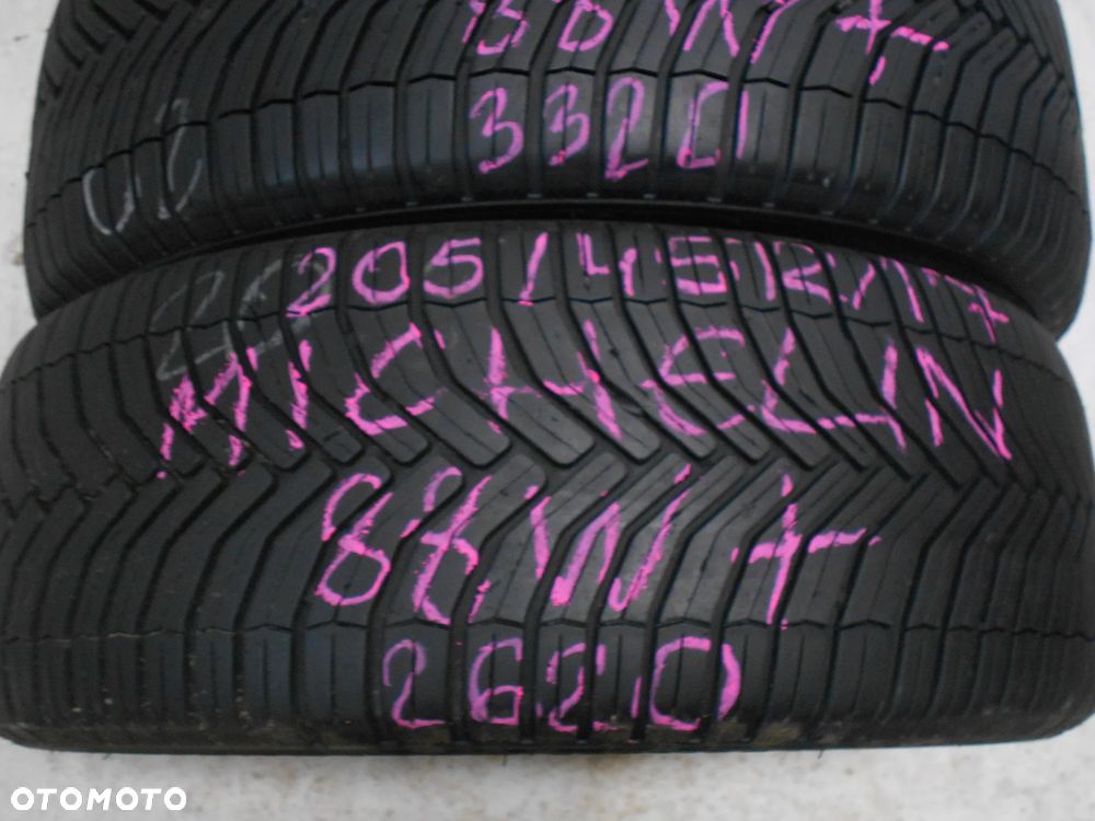 OPONY 205/45R17 MICHELIN CROSSCLIMATE + DOT 3320 6.6MM - 3