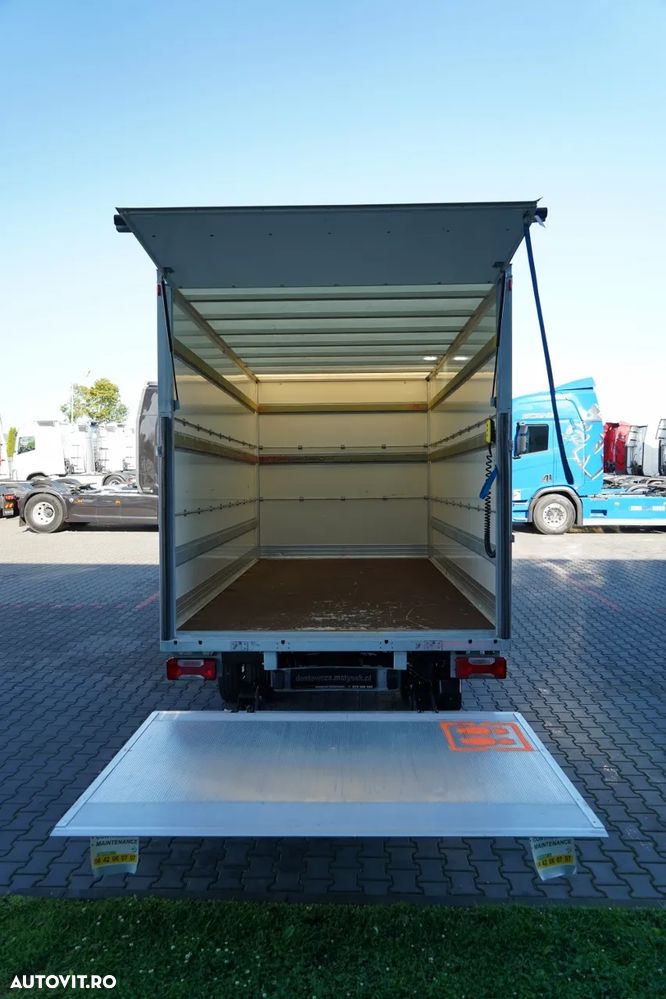 Iveco 35-160 / CONTAINER - 4,3 M / platformă elevatoare SORENSEN - 750 KG / MANUALĂ / IMPORTATĂ / EURO 6 - 16